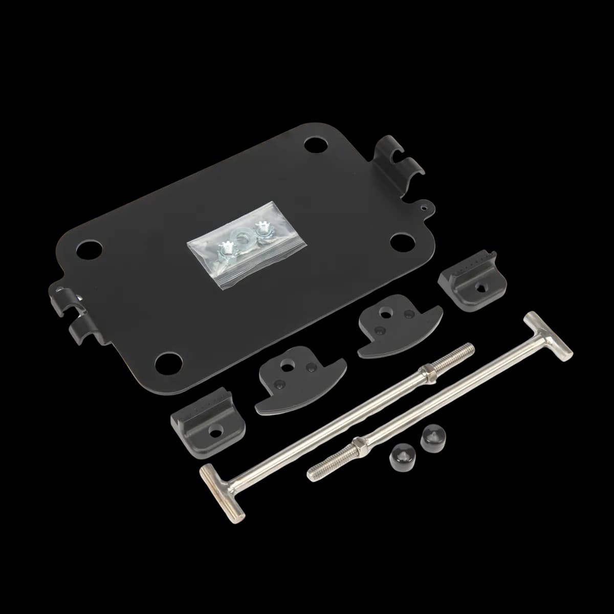 Group 24 LiFePO4 Lithium Battery Single Mounting Kit