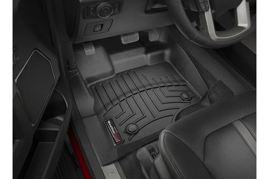 15- Ford F150 Front Floor Liners Black