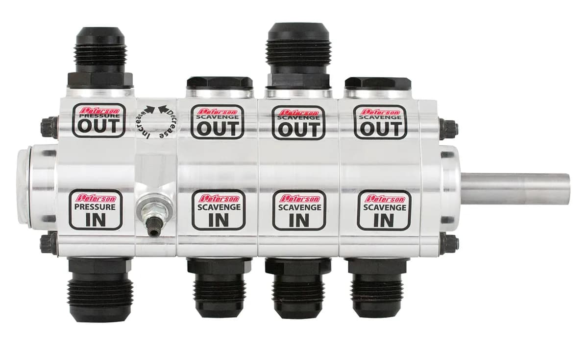 Oil Pump 4-Stage R4 Left Side