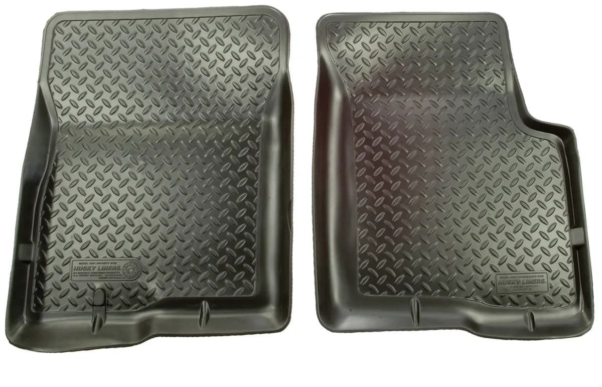 8795 Wrangler & Close Fit On Earlier Cjs Front Floor Liner Black