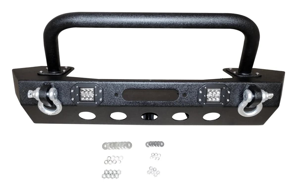 Midwidth Front Winch Bumper For 2018+ Jeep JL Wrangler And JT Gladiator