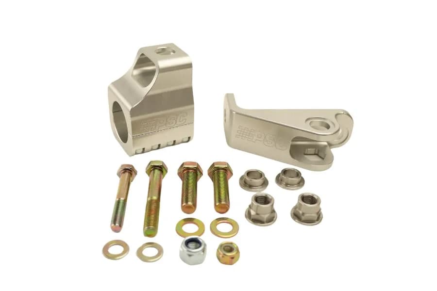 07c Wrangler/20c Gladiator Factory Dana 44 Billet Alum Dbl Shear Cyl Assist Mount Kits 2.0 In Rod