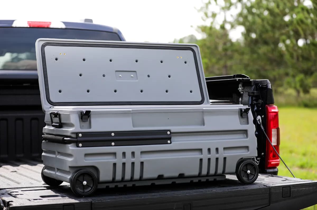 DÃœHA Squad Box "Standard Duty" | Portable Lockable Storage for Trucks, Jeeps, SUVs