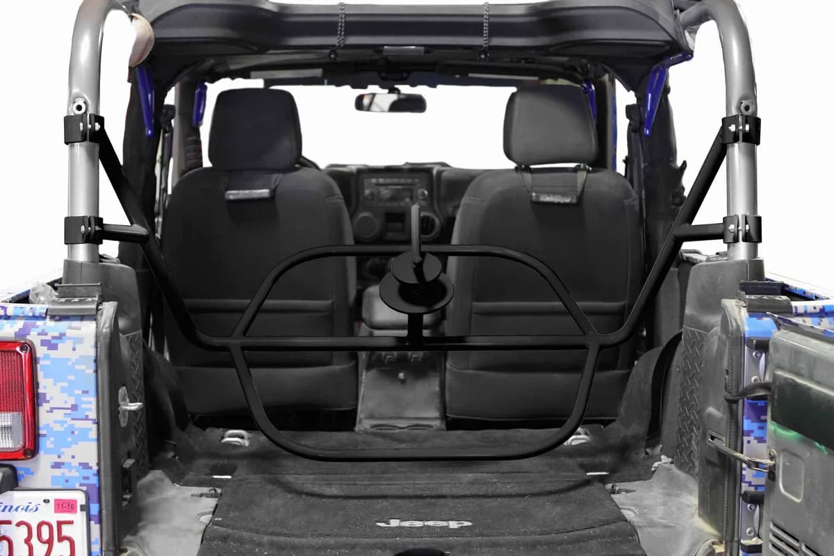 Wheels and Tires 2007-2018 Tire Carrier Internal, for 2 Door Models Bare Metal