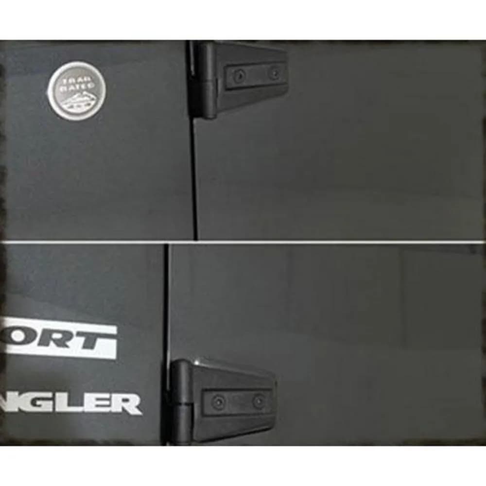 Door Hinge Kit - Black (07-18 JK/JKU)