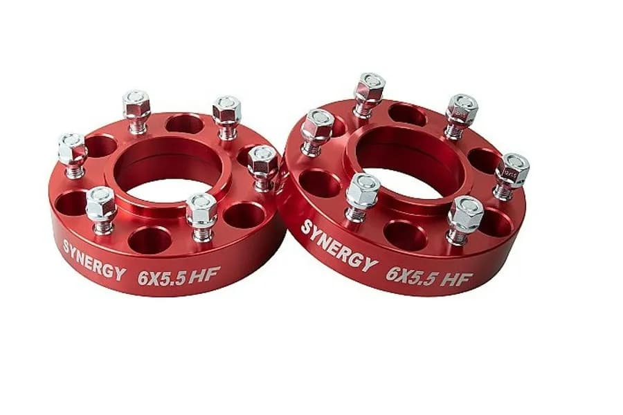 Synergy Hub Centric Wheel Spacers 6x5.51.50 Inch Width M12x1.50 Stud Size