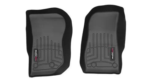 WeatherTech Black Front Floorliner - JK 2014-16