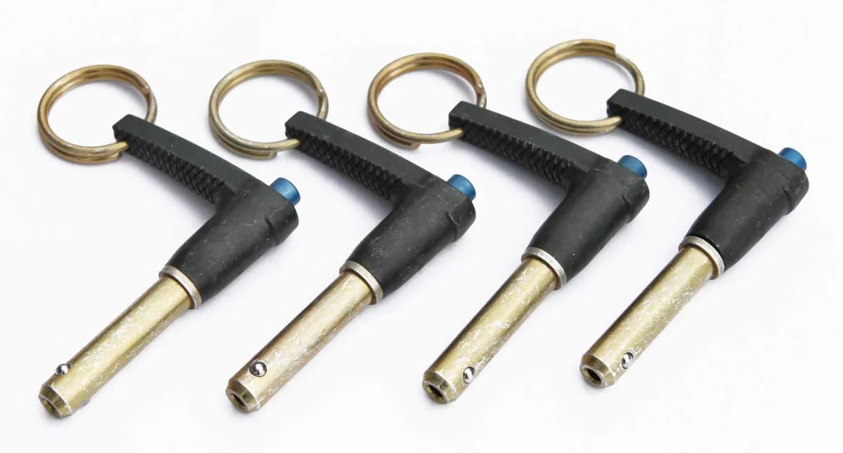 Quick Release Pin Push Button 4 Pack