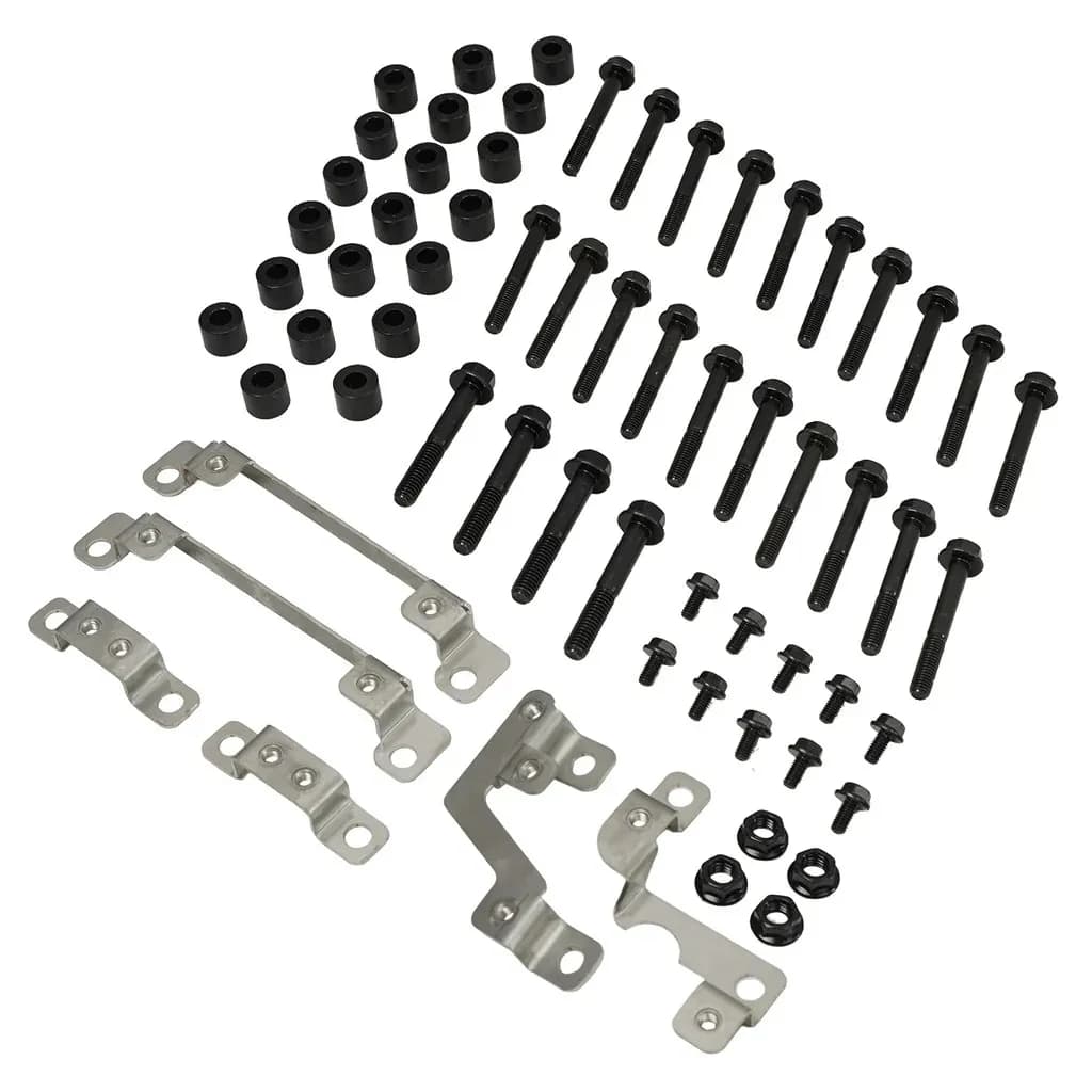 bd Diesel Exhaust Manifold Bracket / Bolt Spacer Kit Ram/Dodge/Jeep 5.7l Hemi: 1500 09-26 / 2500-3500 09-18 / Durango 11-26 / Grand Cherokee Wagoneer 11-24 1041660