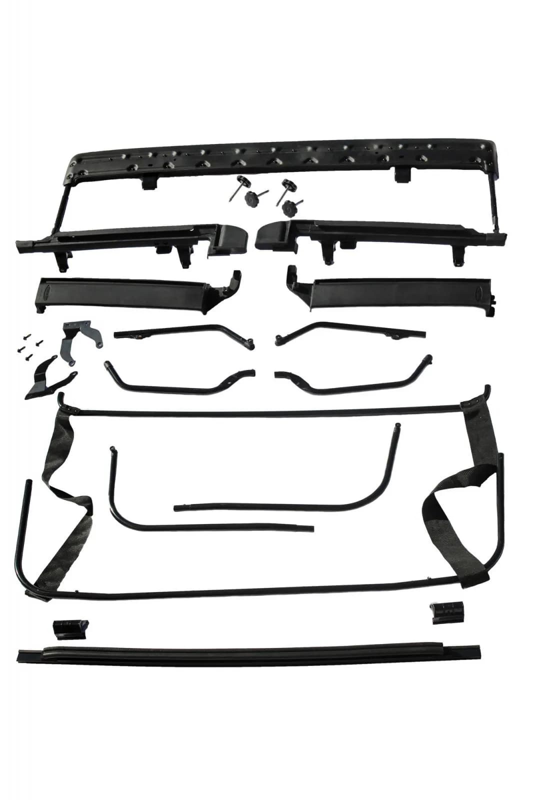 Complete Soft top Hardware Kit 07-2018 2 Dr. JK Wrangler MasterTop