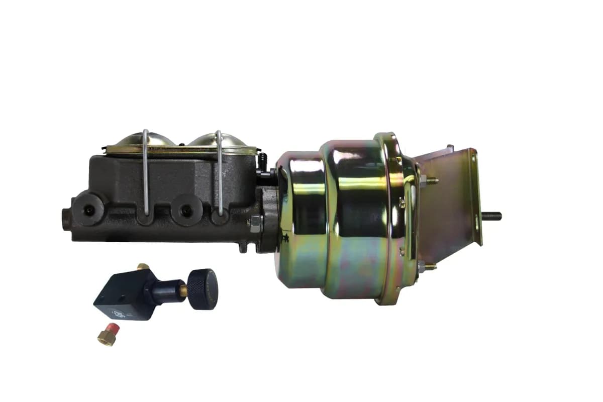 7in Dual Zinc Booster 6772 Chevy Truck 11/8in Bore mc Adjustable Valve