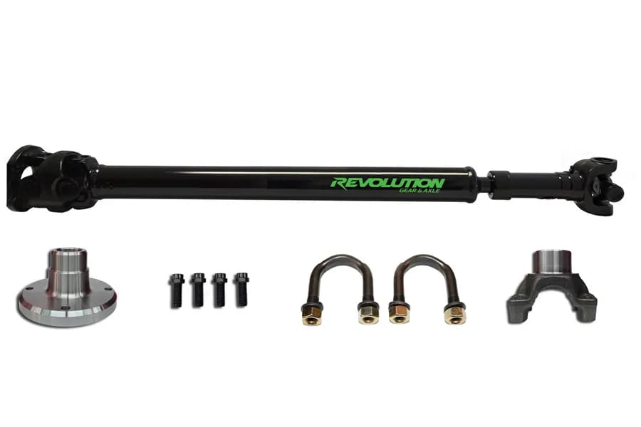 18c Jeep Wrangler JL Rear 1350 Cv Driveshaft 4 Door Revolution Gear And Axle