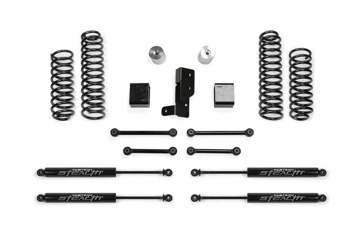 2020c Jeep JL 4door 4WD Diesel/392 3in Sport Lift Kit W/Stealth Shocks