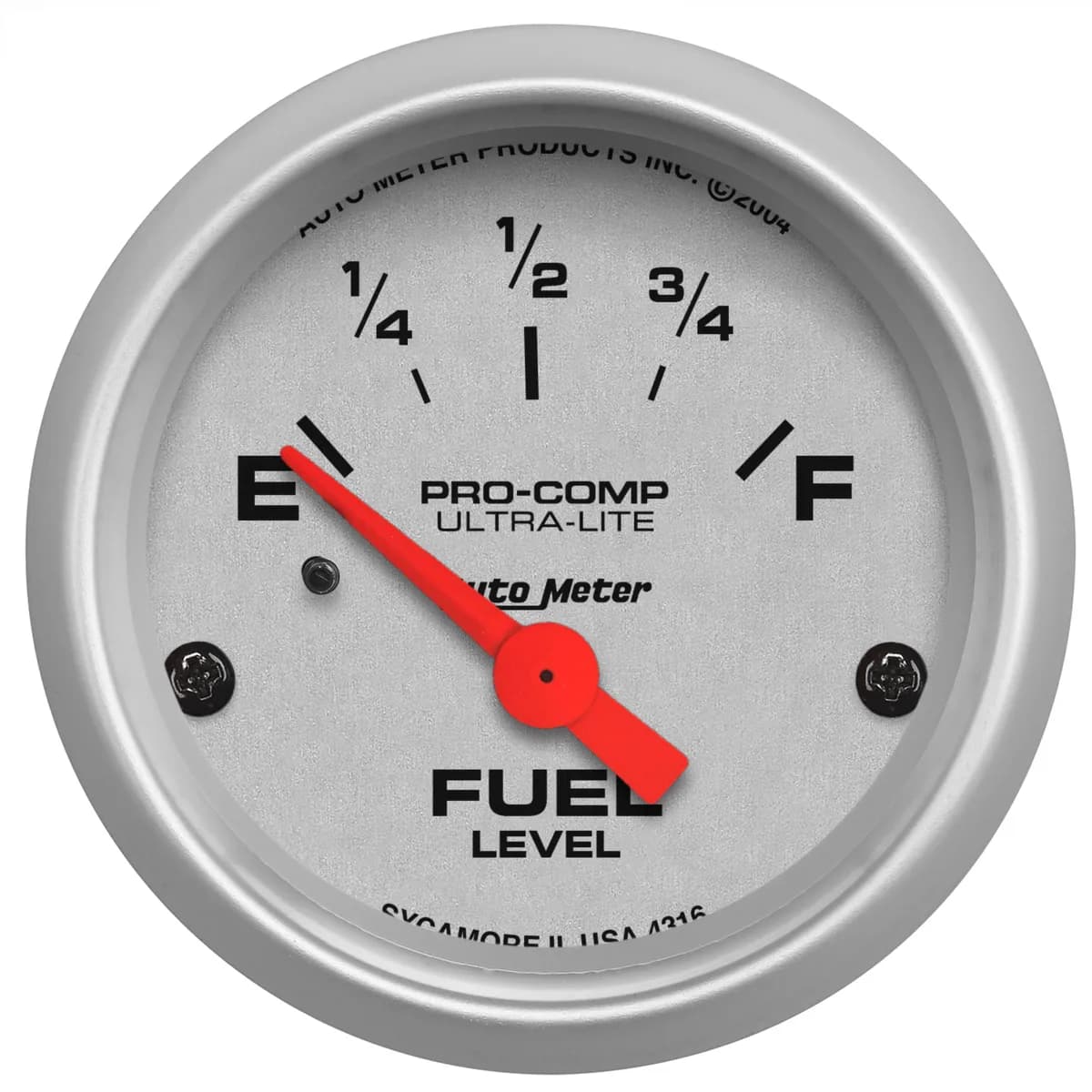 2-1/16 In. Fuel Level, 240-33 o Sse, Ultra-Lite