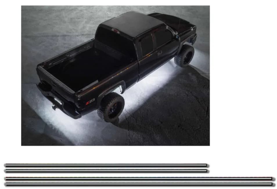 JEEP Ultra White Series HD Aluminum Channel LED Underbody Kit - Extreme White Ground Effects