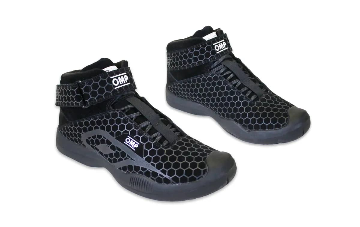 Omp Pit Crew Shoes Sfi Black Size 11