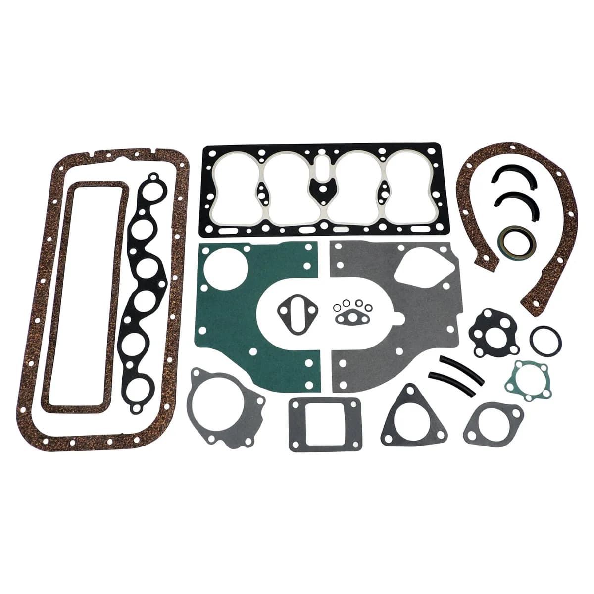 Gasket Kit 1941-1945 MB w/ 4-134 L-Head Engine;1945-1949 CJ-2A w/ 4-134 L-Head Engine;1948-1953 CJ-3A w/ 4-134 L-Head Engine;1950-1952 M38 w/ 4-134 L-Head Engine;1947-1950 Pickup w/ 4-134 L-Head Engine;1948-1949 VJ Jeepster w/ 4-134 L-Head Engine;19