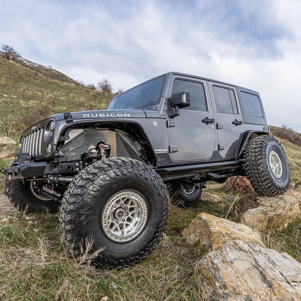 0718 Wrangler Rocker Trim Kit Raw