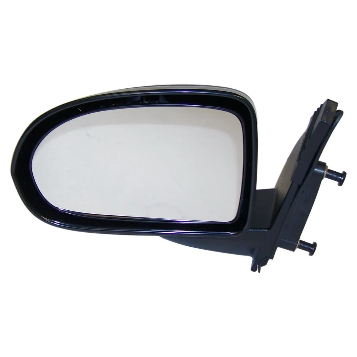 Crown Automotive Jeep Replacement 5115041AF Left Manual, Manual Folding Mirror for 2007-2017 Jeep MK Compass, Black