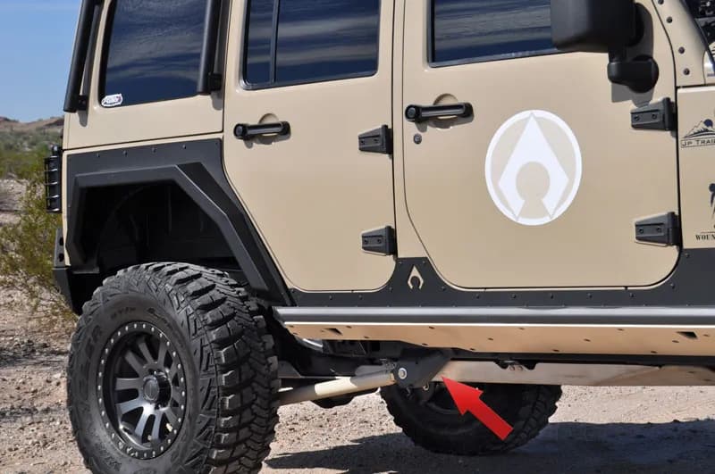 Jk Rear Long Arm Lca Frame Bracket (Pair)