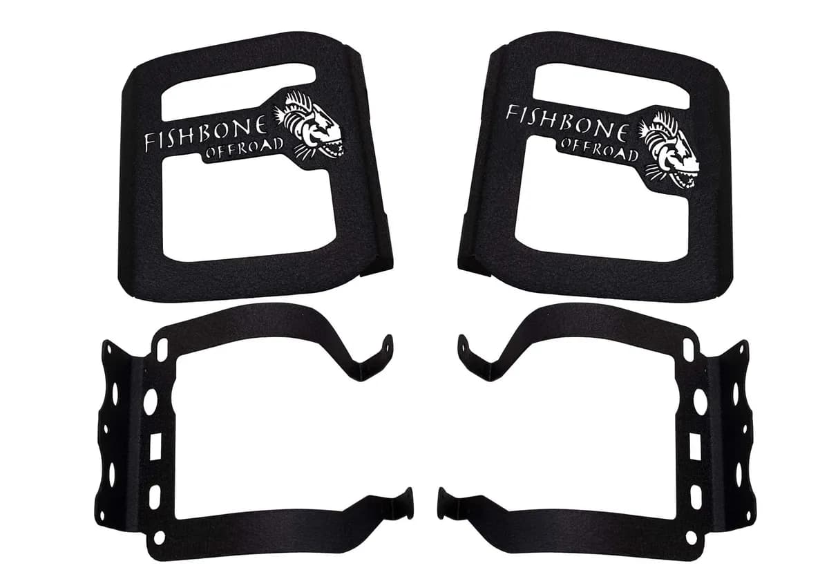 Fishbone Offroad Tail Light Guards for 2018 & Up Jeep Wrangler FB21119