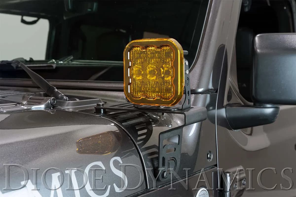 Diode Dynamics - SS5 LED Pod Cover, Yellow (one)