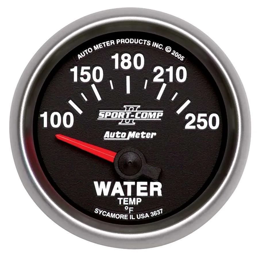 2-1/16 In. Water Temperature, 100-250 Fahrenheit, Sport-Comp II
