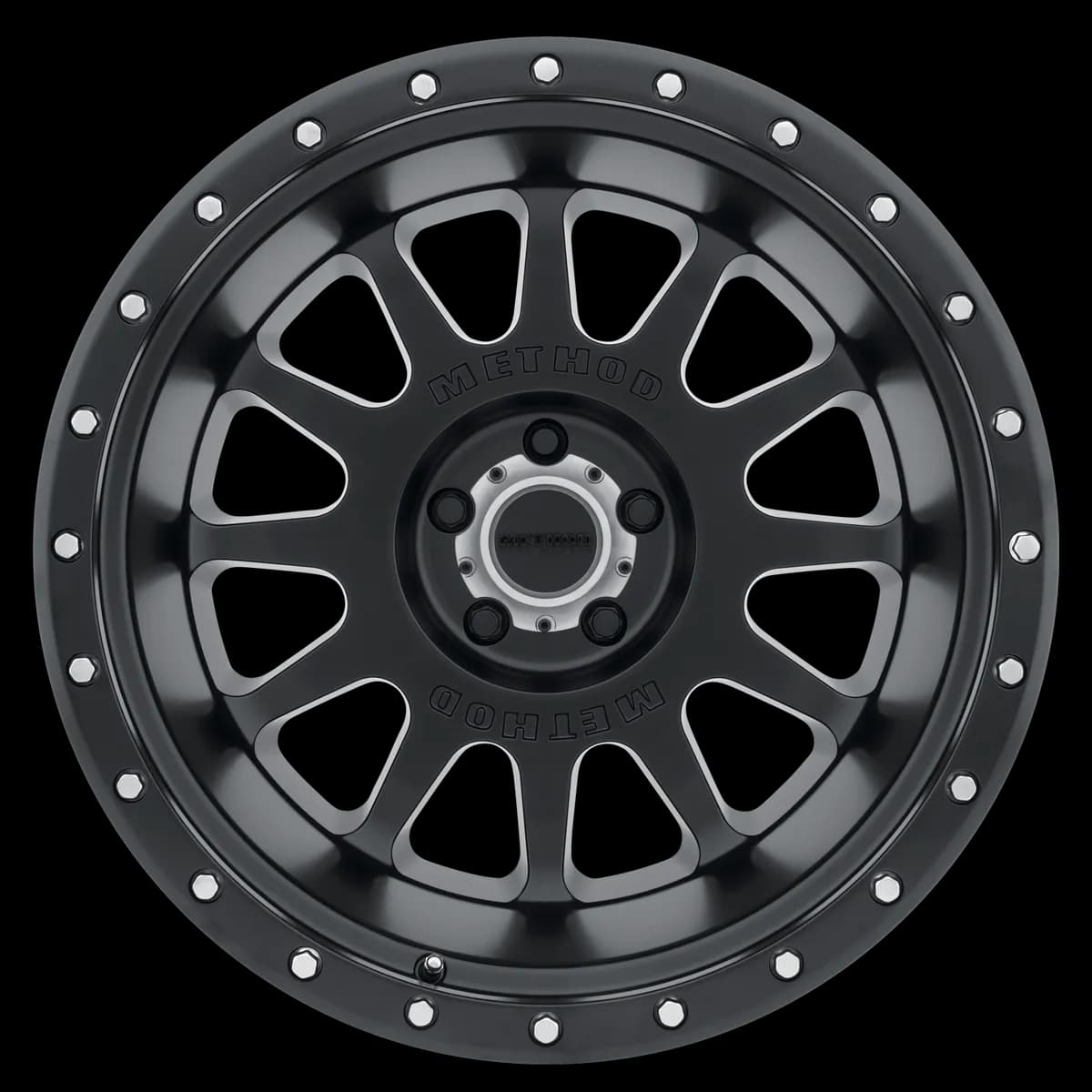 Aluminum Wheels 20x10 NV MR605 Bolt Pattern 5 On 139.7 Offset -24 Matte Black MB Method