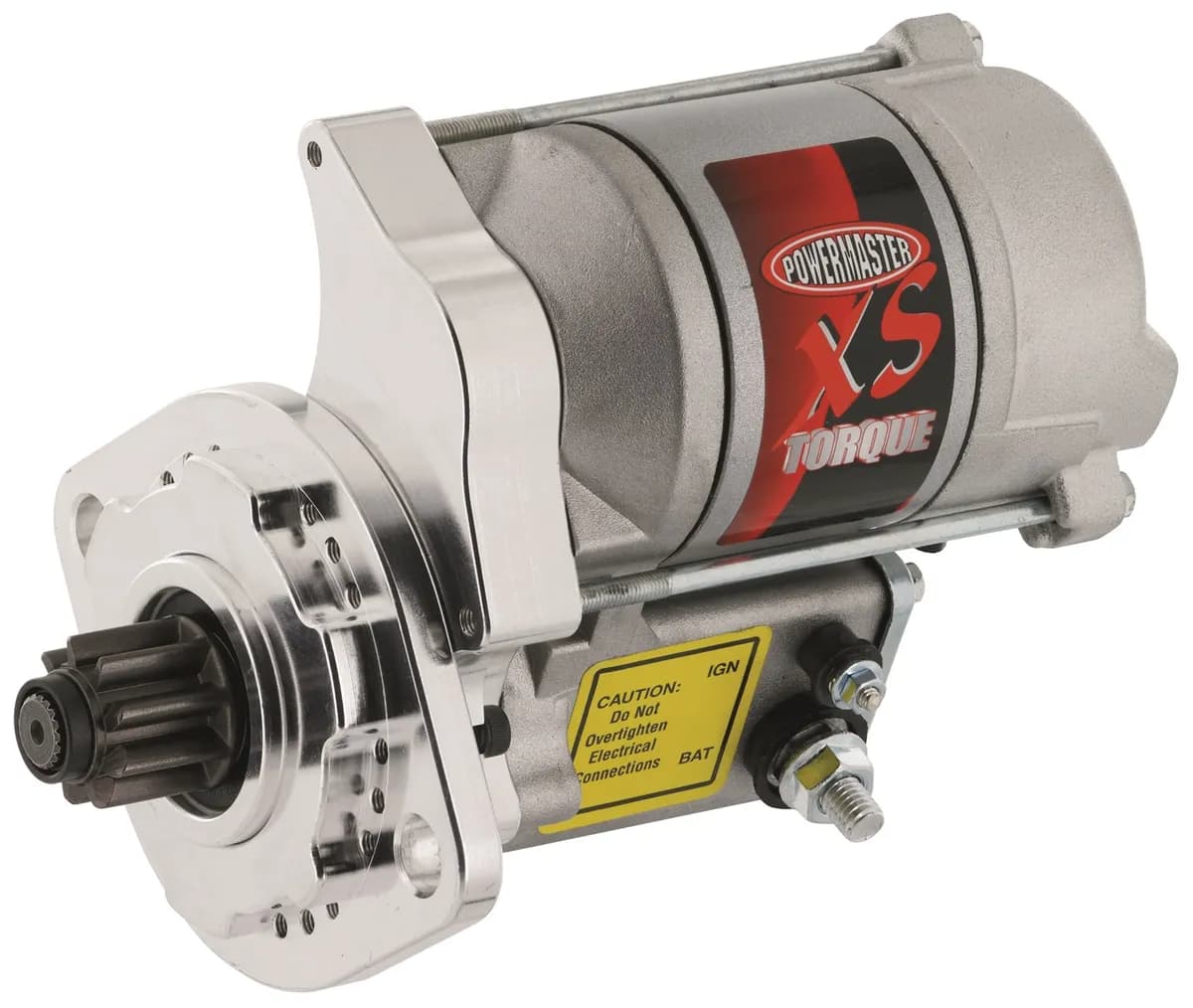 XS Torque Starter; 146 Tooth Flywheel; 200 ft./lbs. Torque; 18:1 Compression Rate; 4.4:1 Gear Reduction; Natural Finish;