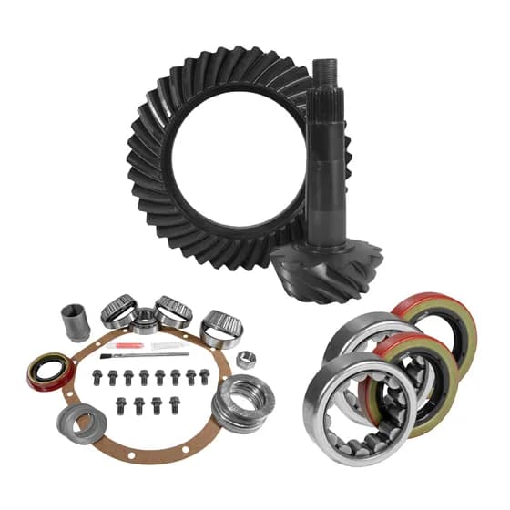 8.875 GM 12T 3.08 Rear Ring Pinion Install Kit Axle Bearings Seals 12T GM 3.08 REAR R P GEAR