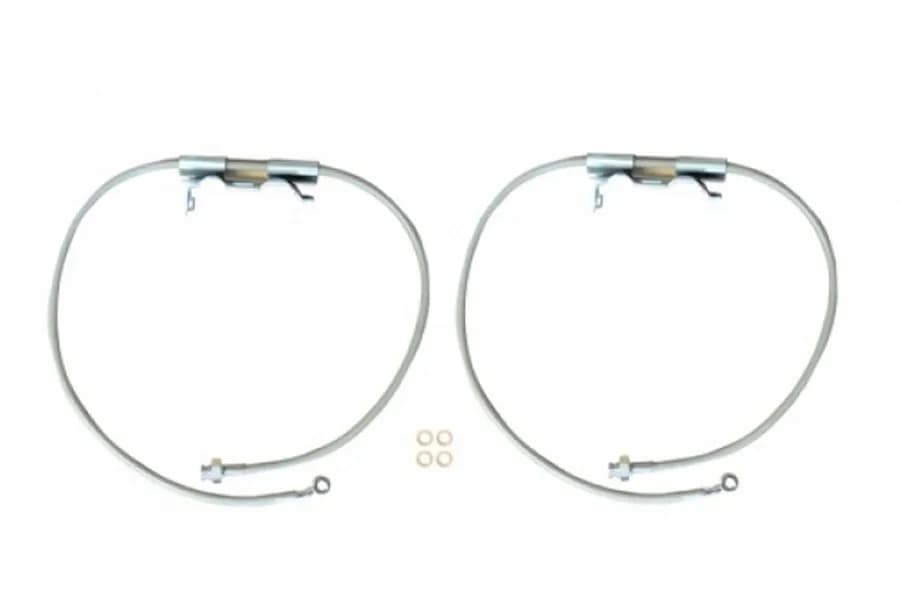 18c Wrangler/20c Gladiator Front Brake Line Pair D44 For 2.56.5 in Lift