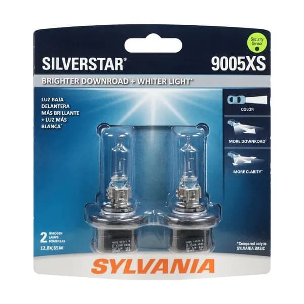Sylvania WJ Silverstar Perf Halogen Bulb Pair