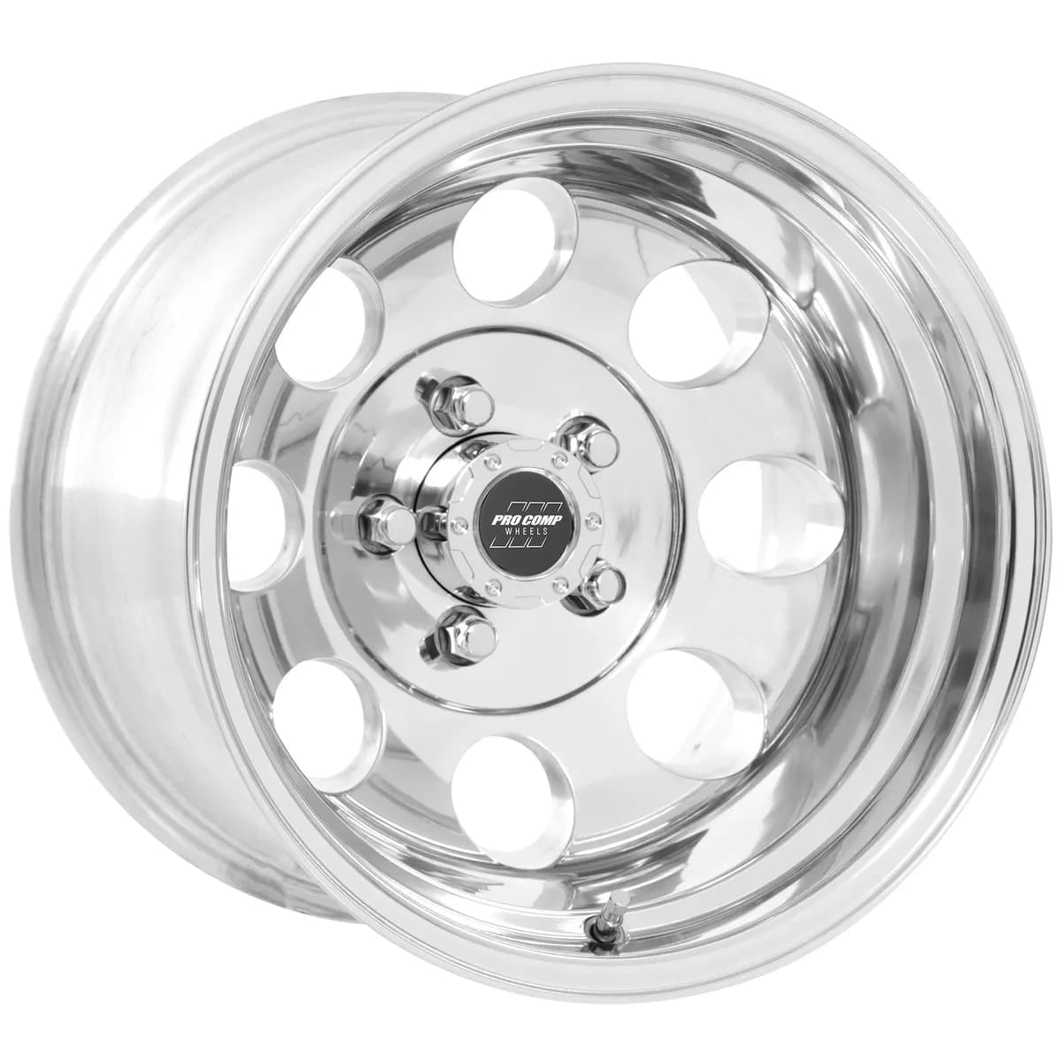 Pro Comp 1069-7973 Vintage Polished 17x9 5x5 4.75BS Offset -6mm Cap P/N 7327041