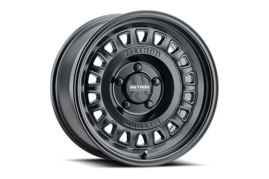 Aluminum Wheels 17x8.5 MR320 Bolt Pattern 5 On 127 Offset 0 Lip Size 2.76 Matte Black MB Method