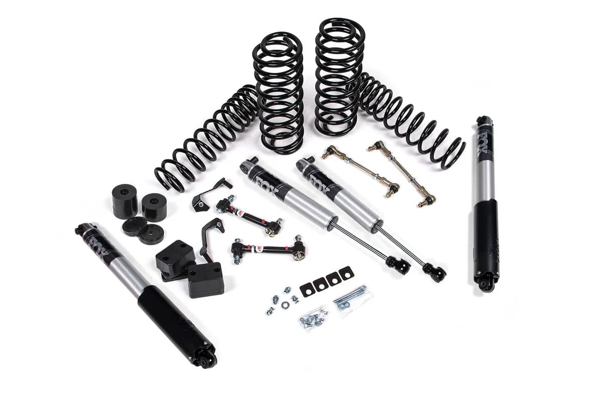 18c Wrangler JL 4DR 1.5in Susp. Lift Kit 1in Rear Coil Spring 2.0 IFP ps Frt & Rear Shocks