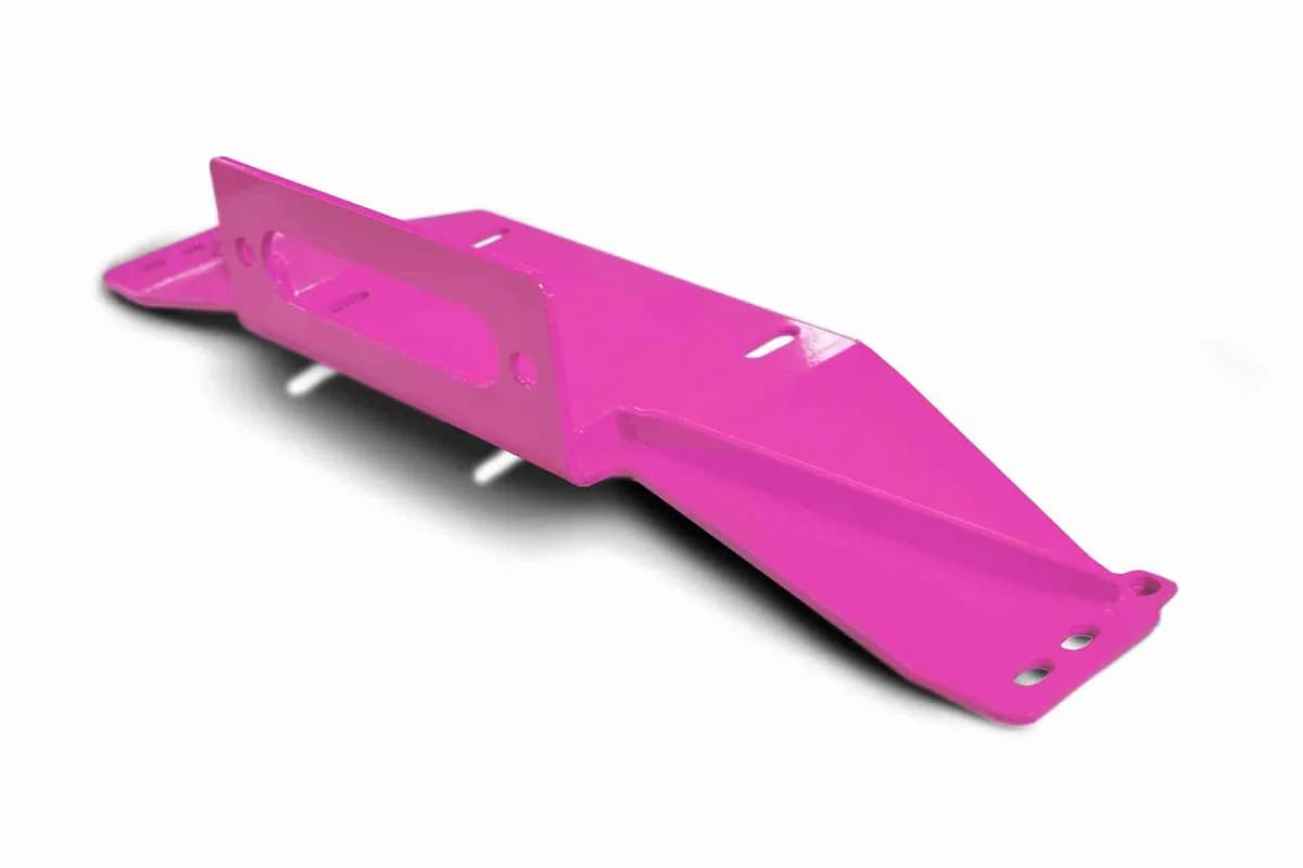 Recovery and Towing 1997-2006 Winch Plate Hot Pink
