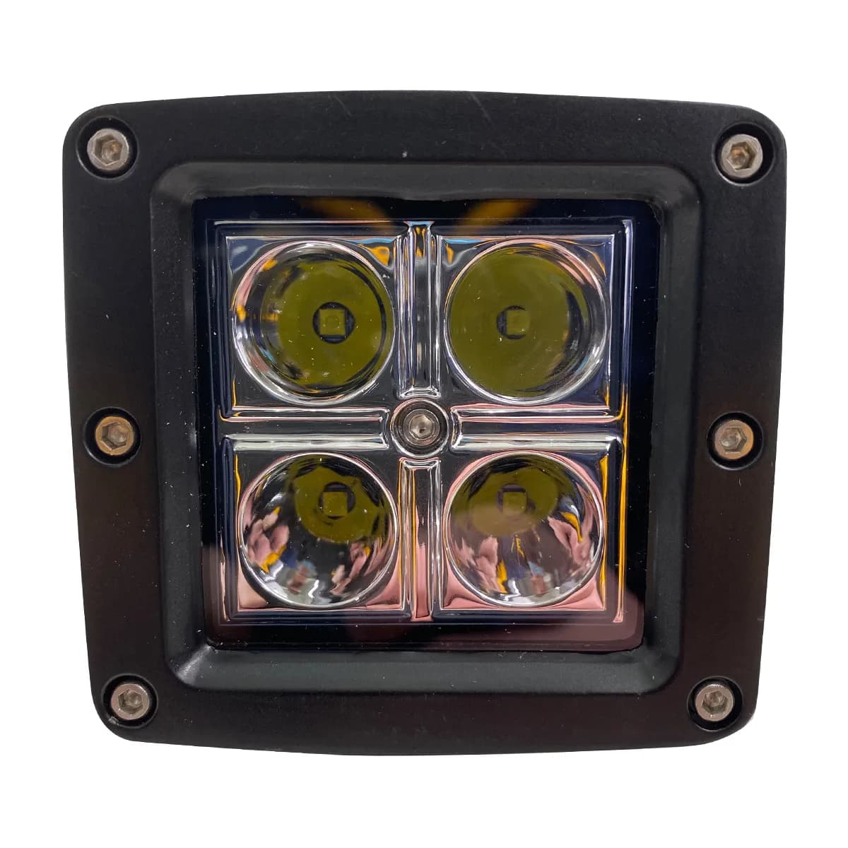 Street Series 3x3in 16W 4-LED CREE Cube Spot Light w/ Amber Optional Cover