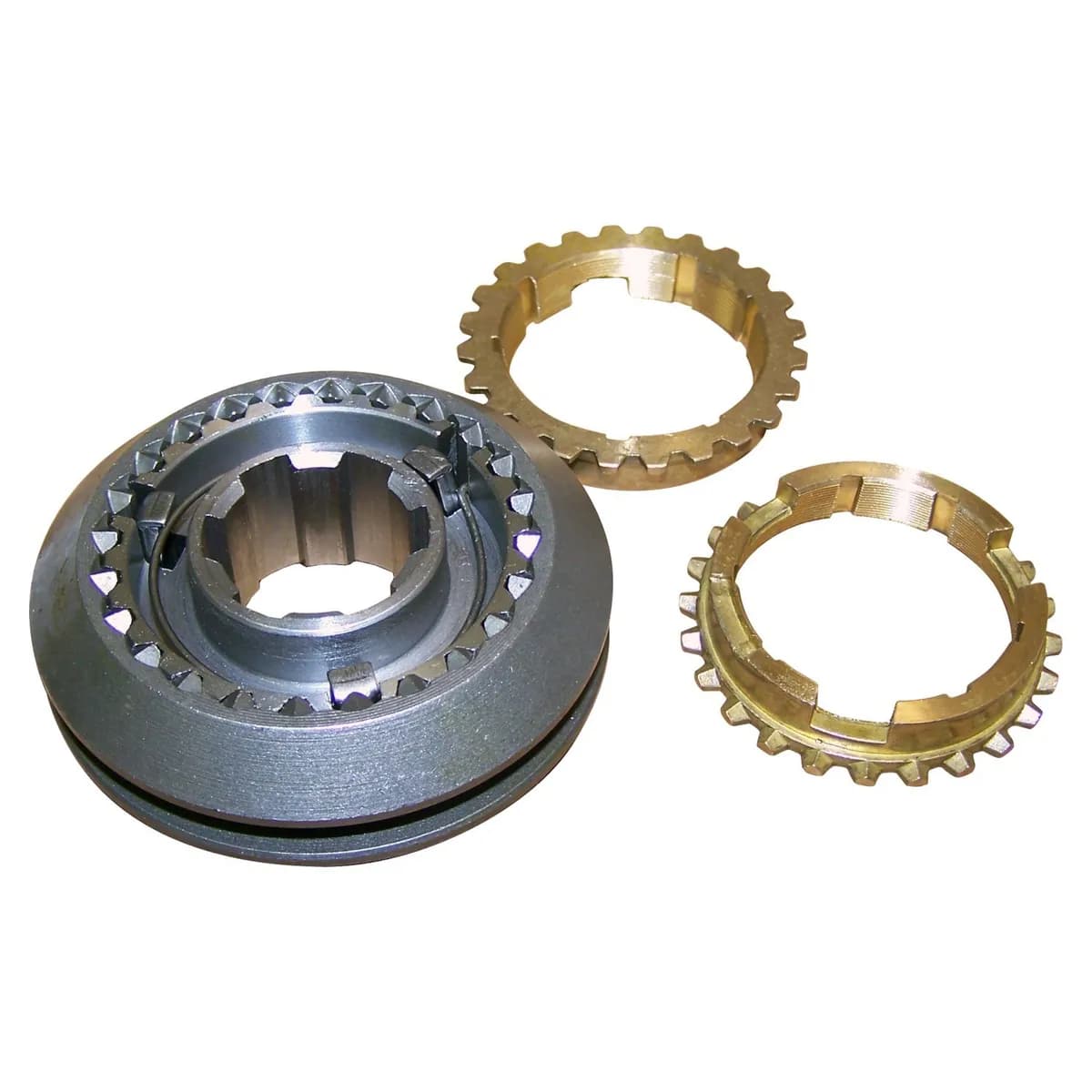 Crown Automotive Jeep Replacement A6318 Second and Third Gear Synchronizer Assembly for 1941-1945 Jeep MB w/ T84 Trans.