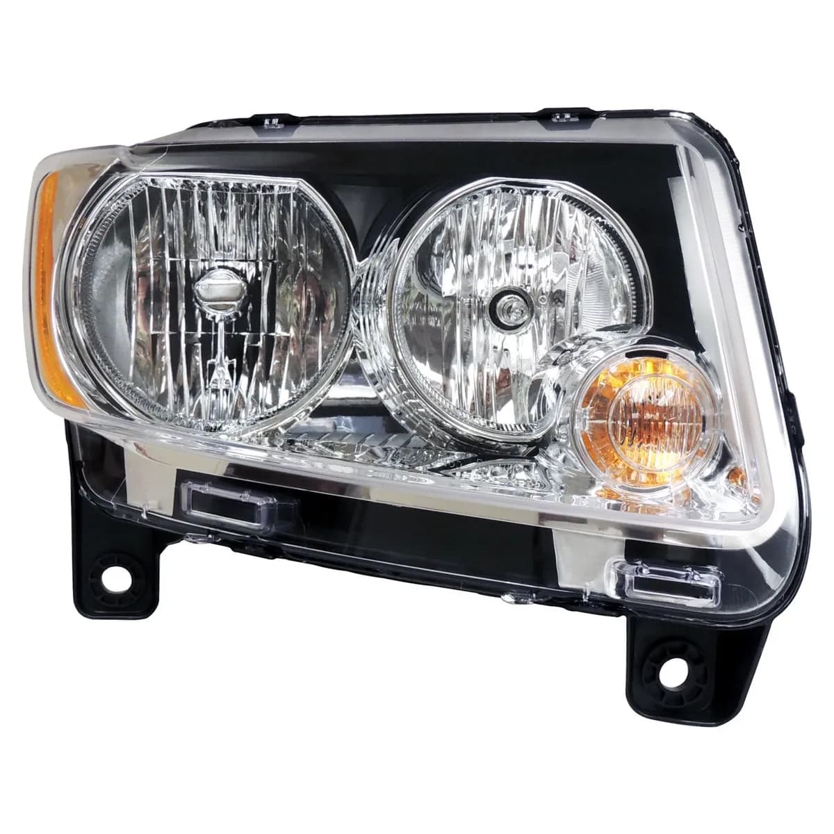 Head Light Assembly; Right; w/HID Lamps; Incl. Bulbs;
