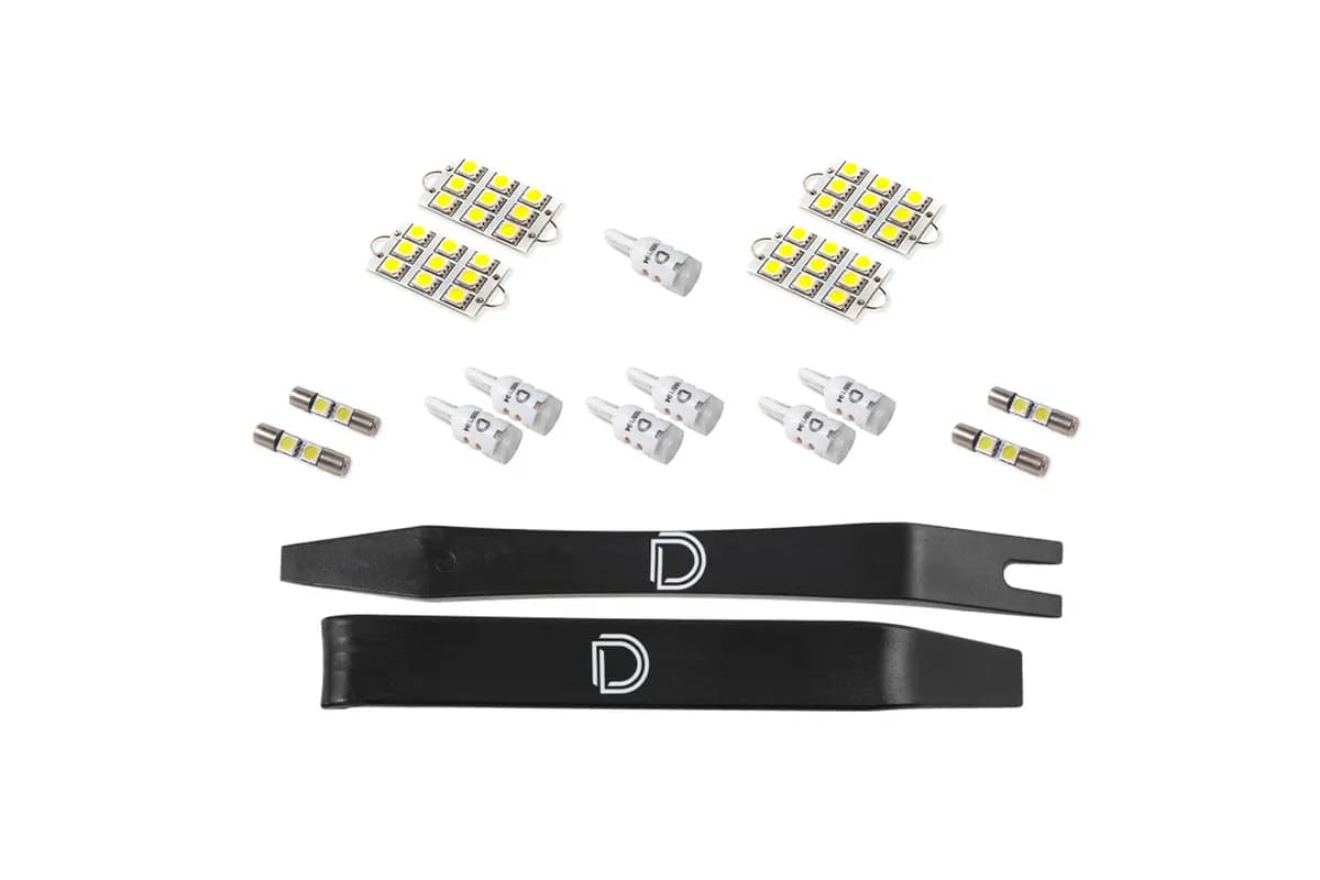 Diode Dynamics - Interior LED Kit for 2011-2023 Dodge Charger, Cool White Stage 2