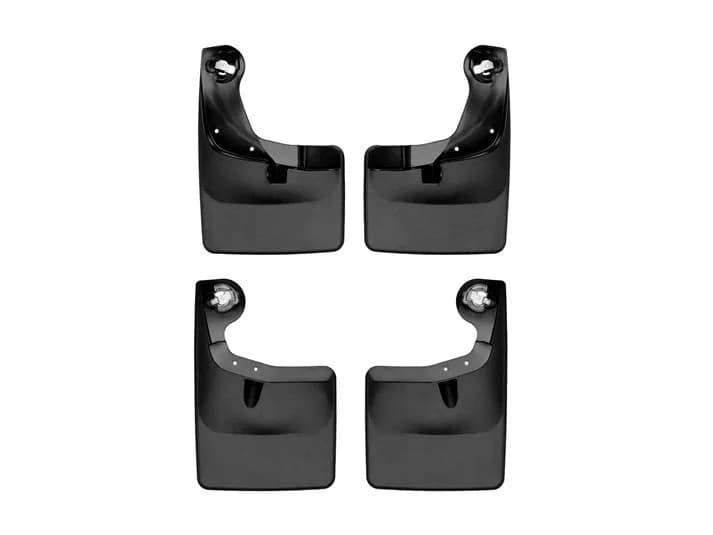 MudFlap No-Drill DigitalFit® MudFlap Kit; Black;