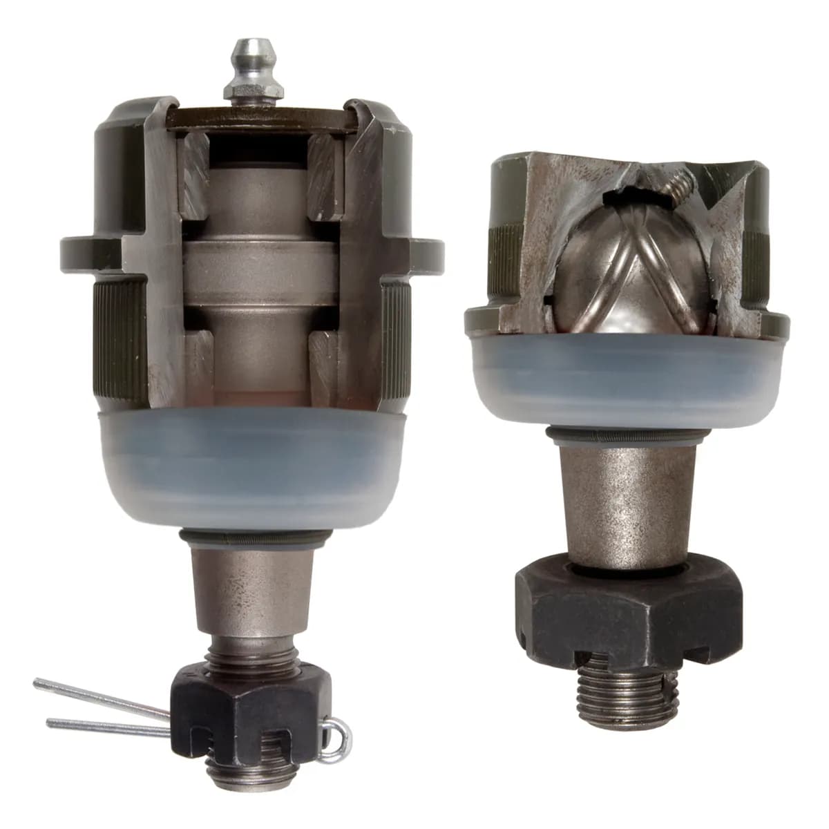 Jeep HD Knurled Front Ball Joint Set Dana 30/44 1 Upper 1 Lower Jeep TJ/TJL/YJ/XJ/ZJ Synergy MFG