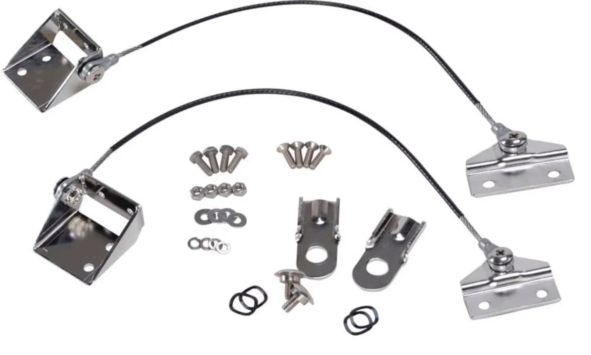 Exterior Accessories 1981-1986 Tailgate Latch Polished Stainless Steel