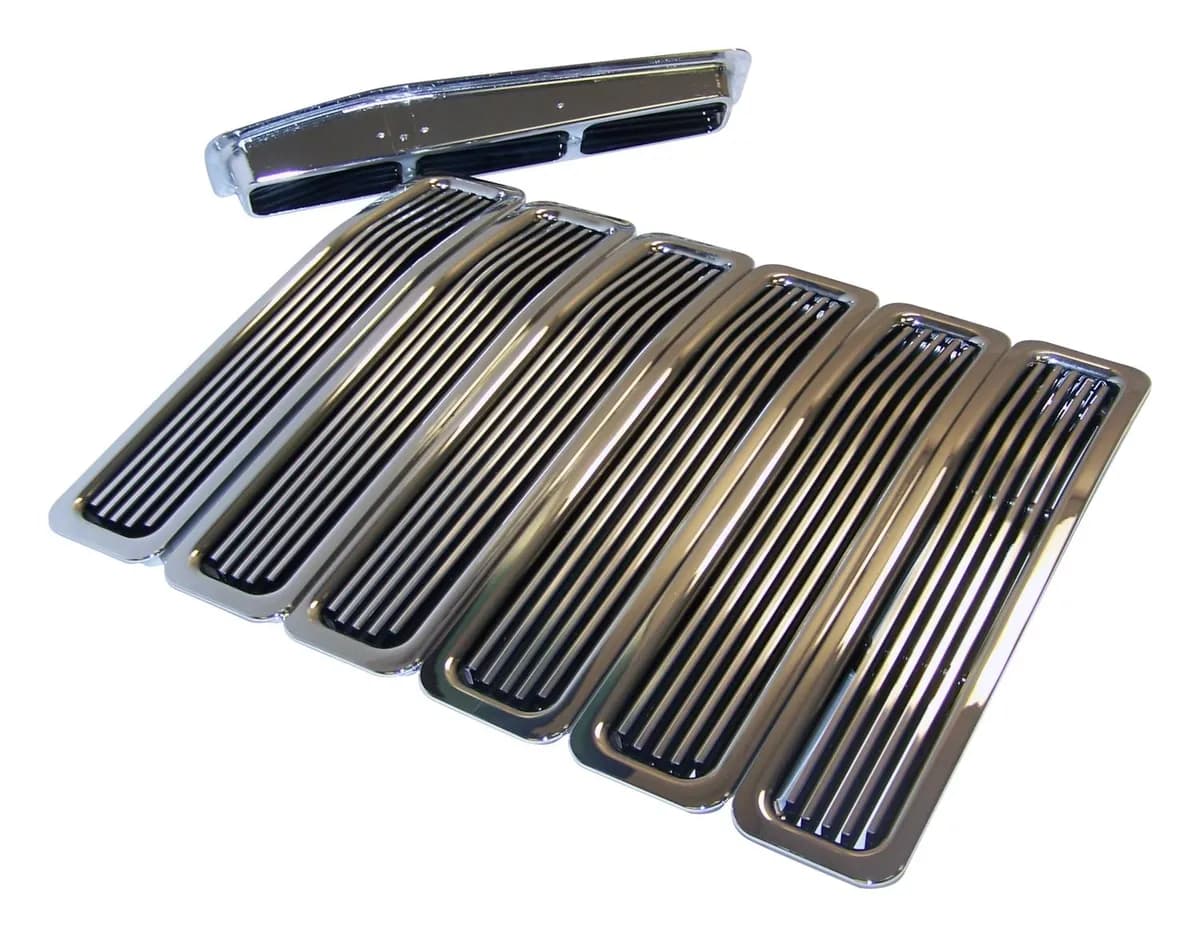 RT Off-Road - Plastic Chrome Grille Insert Set