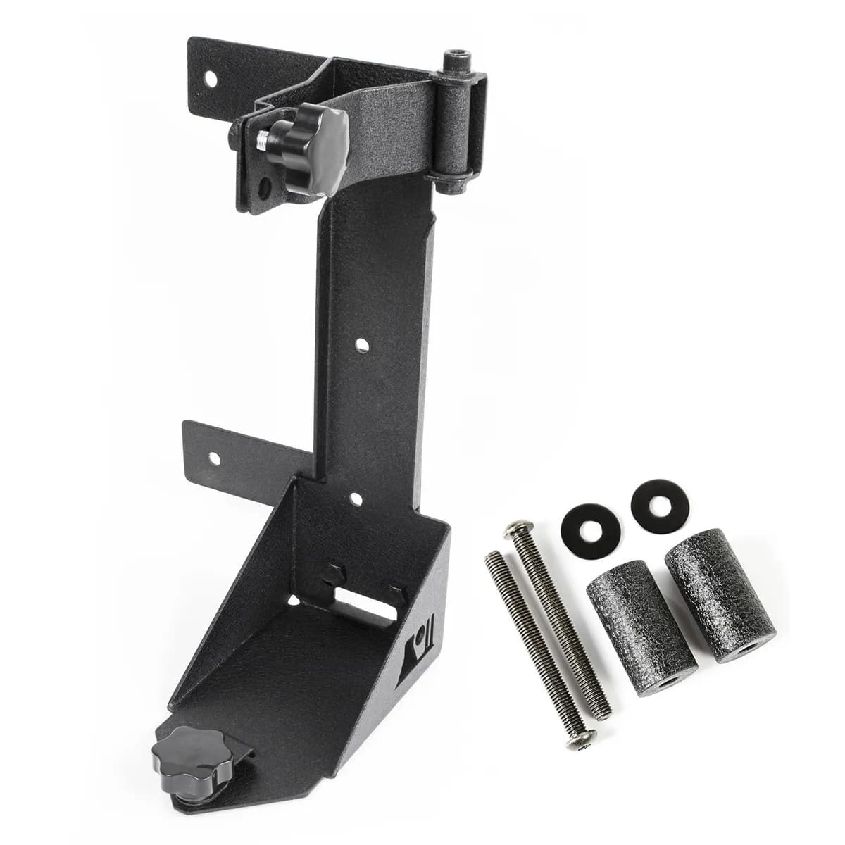 Rugged Ridge Off-Road Jack Mounting Bracket Kit for Sparticus Tire Carrier - JK