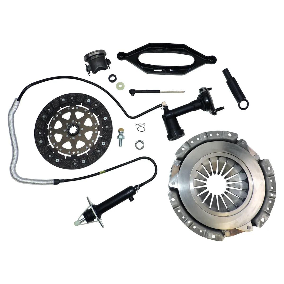 Clutch Master Kit; Steel; Semi-Metallic; Rubber;
