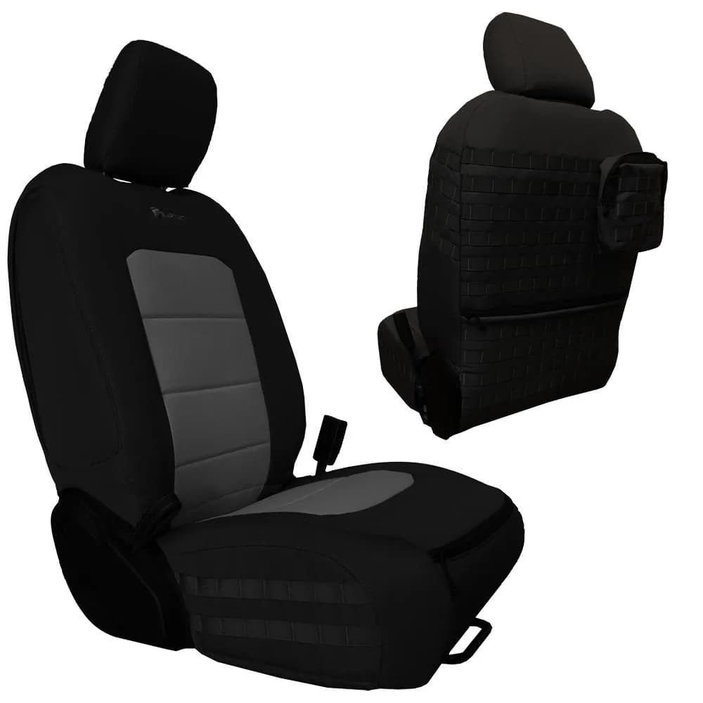Bartact 2018-22 Jeep Jlu Front Seat Covers-Graphite