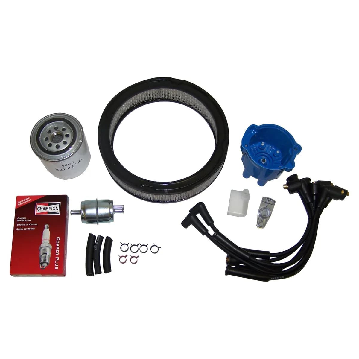 Crown Automotive Jeep Replacement TK28 Tune Up Kit for 1980-1982 Jeep CJ-5, CJ-7, CJ-8 w/ 4.2L Engine