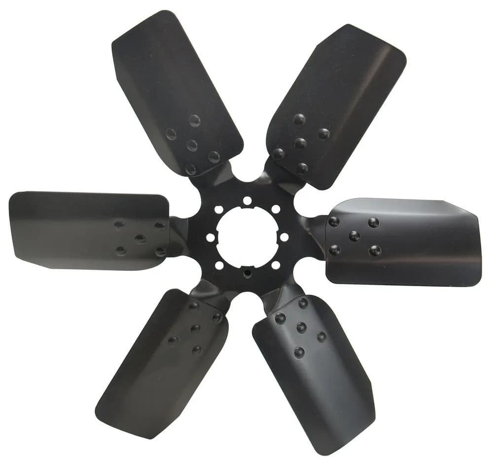 19 Standard Rotation Fan Clutch Fan, Black