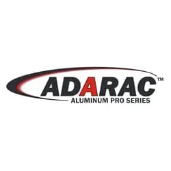 ADARAC™ Aluminum Pro Series Truck Bed Rack System; Silver Finish; Single Rail;